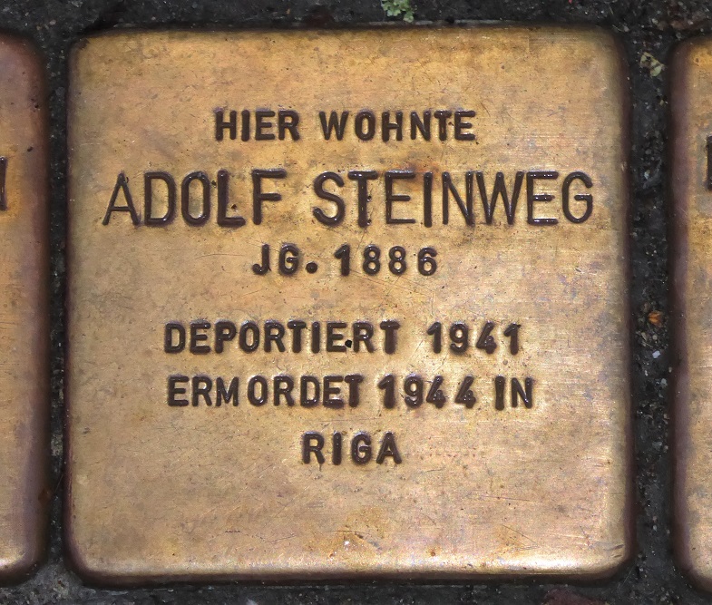 Stolpersteine Sonnenstraße 51 #3