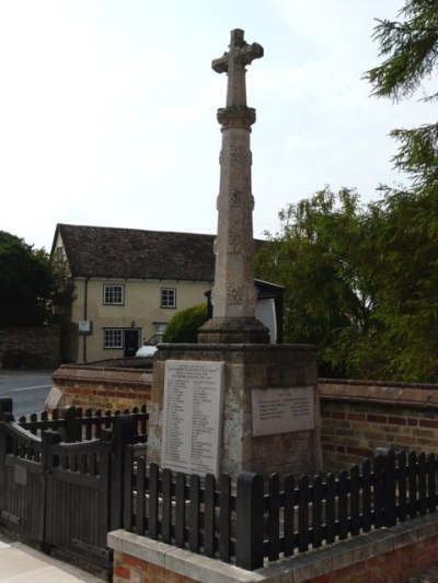 War Memorial Kimbolton #1