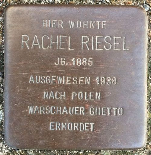 Stolpersteine Raabestrae 20 #3