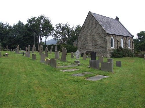 Oorlogsgraf van het Gemenebest Thornhill Wesleyan Methodist Chapelyard