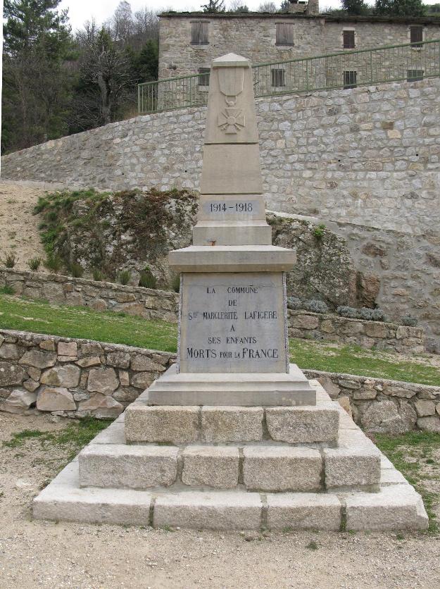 World War I Memorial Sainte-Marguerite-Lafigre