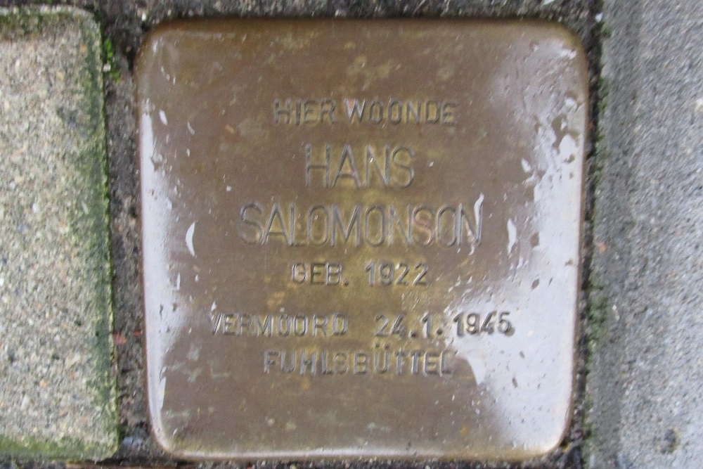 Stolpersteine Laan Copes van Cattenburch 129 #4