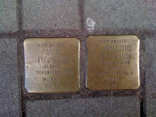 Stolpersteine Eppendorfer Weg 54