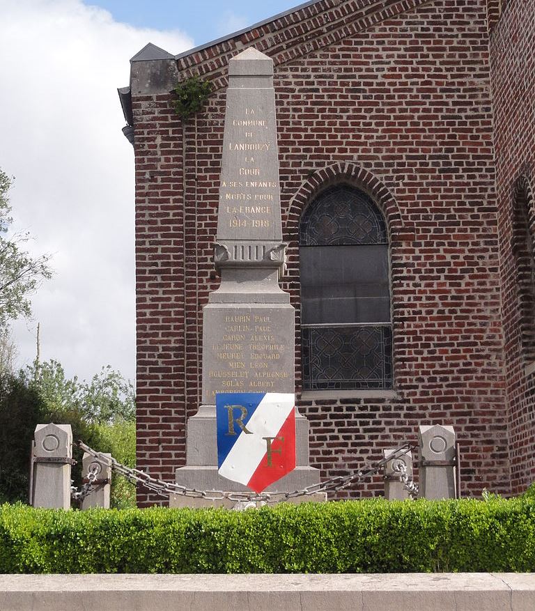 Oorlogsmonument Landouzy-la-Cour