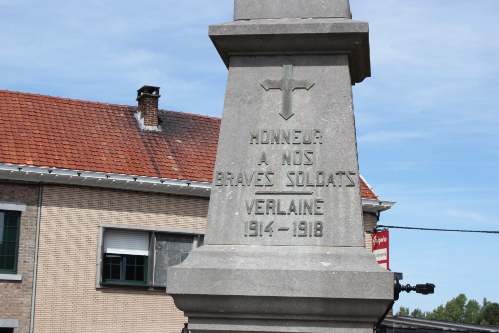 Oorlogsmonument Verlaine #2