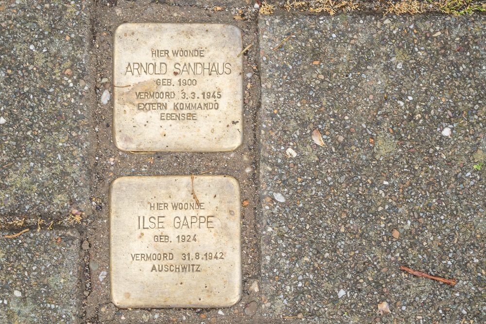 Stolpersteine Wethouder van Caldenborghlaan 74 #1