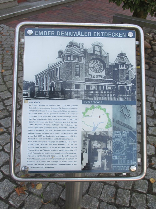 Monument Synagoge Emden #4