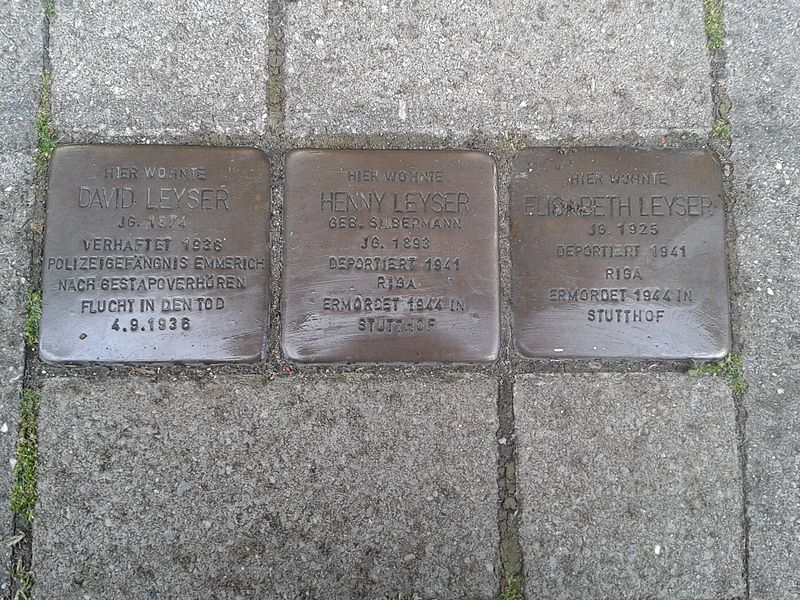 Stolpersteine Brink 2 #1