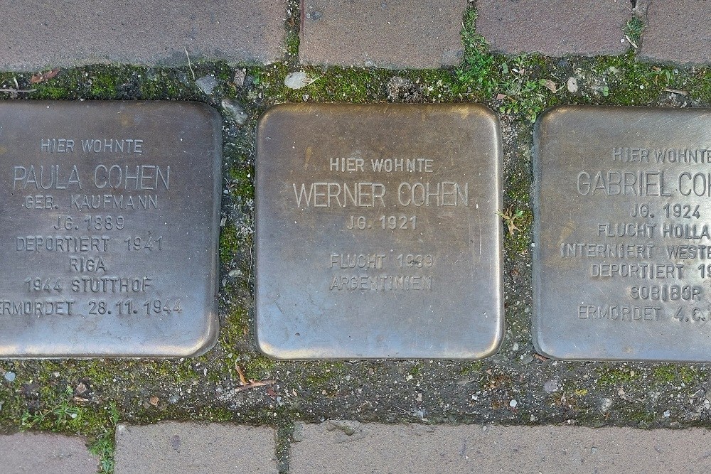 Stolpersteine Kesselstrasse 4 #2