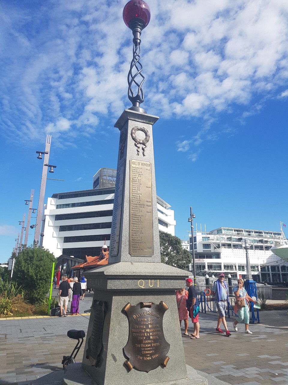 Oorlogsmonument Auckland Harbour Board #2