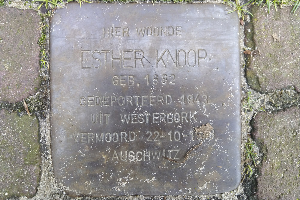 Stolperstein Vondelstraat 3