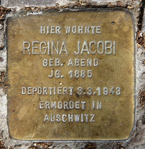 Stolpersteine Motzstrae 30 #5