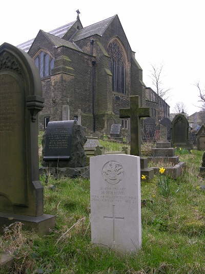 Oorlogsgraven van het Gemenebest Lindley Methodist Chapelyard #1