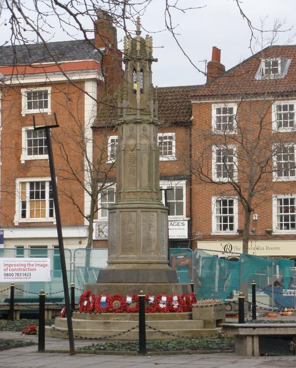 Oorlogsmonument Retford #2