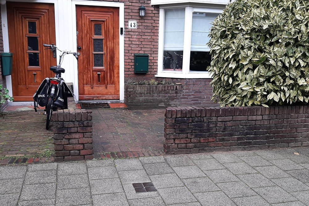 Stolpersteine Schoolstraat 43 #4