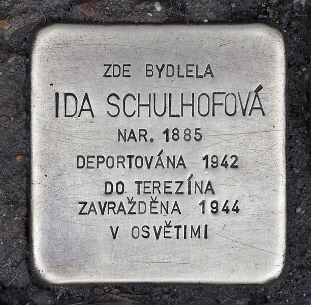 Stolpersteine Švermova 1036/7 #2