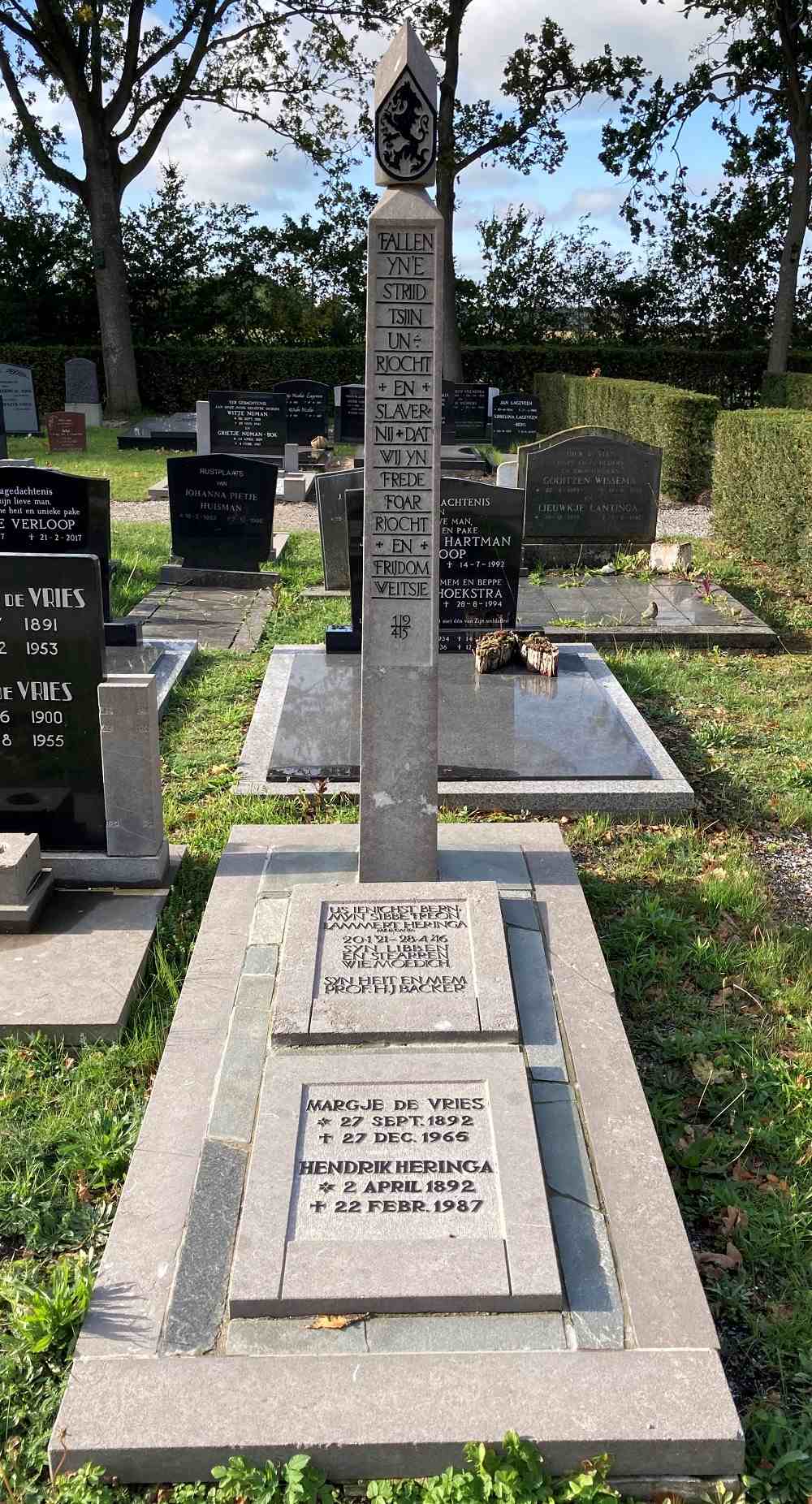 Nederlandse Oorlogsgraven Algemene Begraafplaats Gorredijk #3