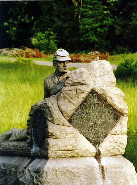 Monument 40th New York Infantry Monument #1