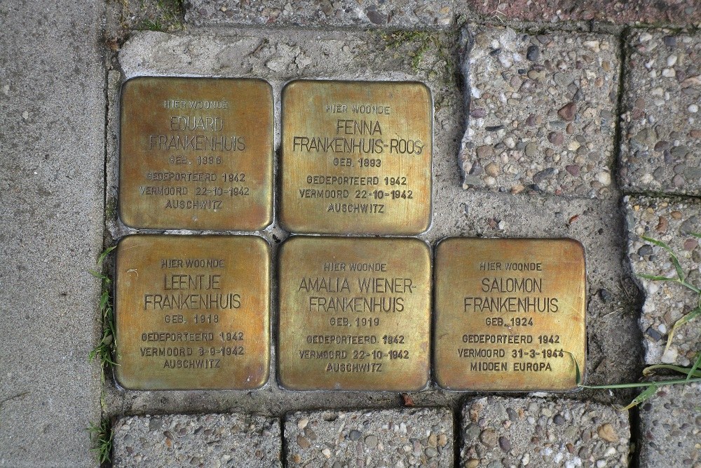 Stolpersteine Rohofstraat 25 #1