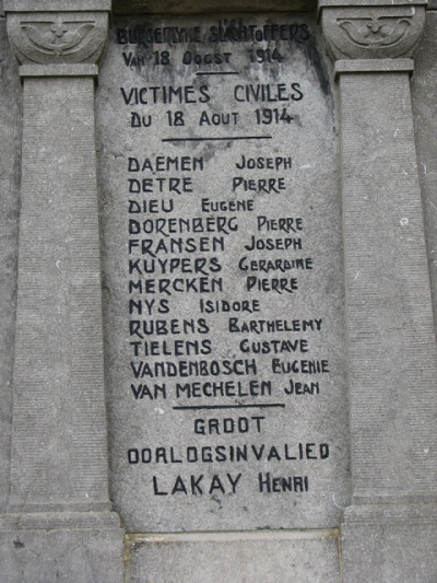 Oorlogsmonument Begraafplaats Tongeren #4