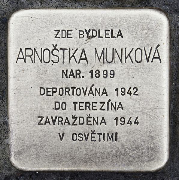 Stolpersteine Třda Svobody 24 #3