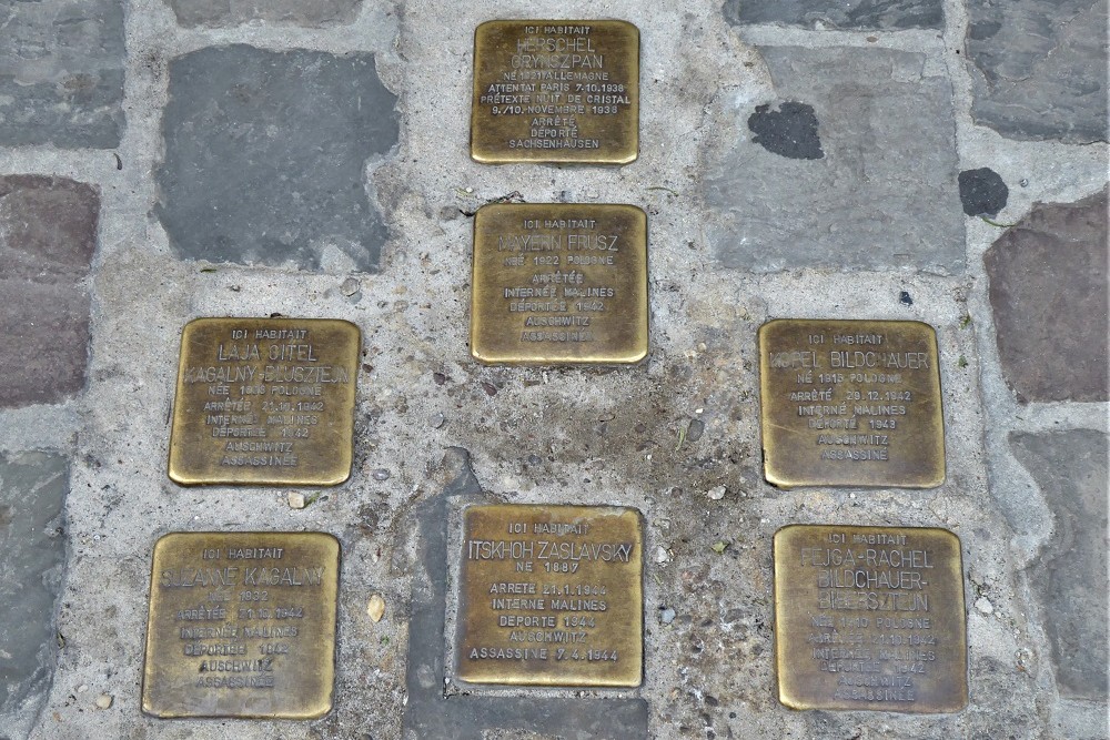 Stolpersteine Huidevettersstraat 41 #2