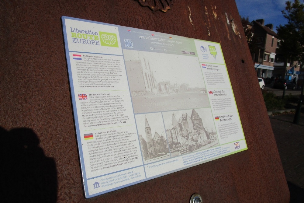 Liberation Route Marker 150 #1