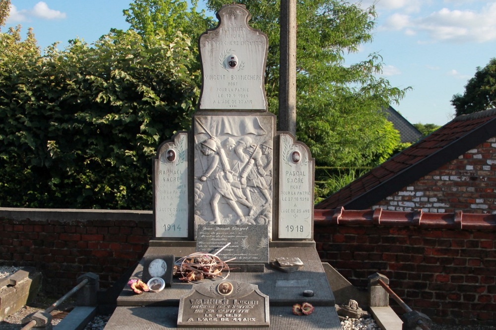 Oorlogsmonument Begraafplaats Kemexhe #2