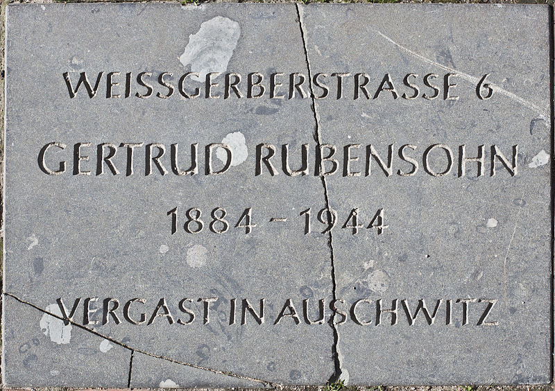 Memorial Stones Weißgerberstraße 6 #2