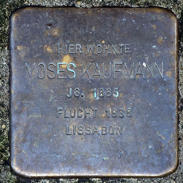 Stolpersteine Hochstrae 40 #3