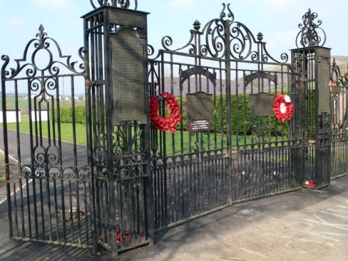 Oorlogsmonument Corwen #1