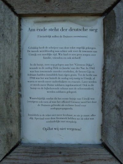 Duitse Muurtekst #4