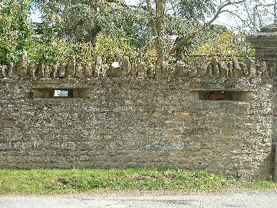 Embrasured Wall Elstead #1