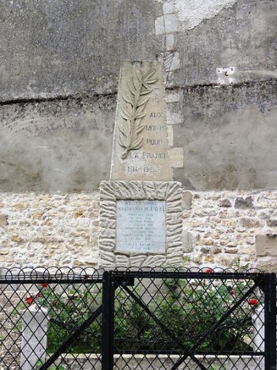 Oorlogsmonument Le Fayel #1