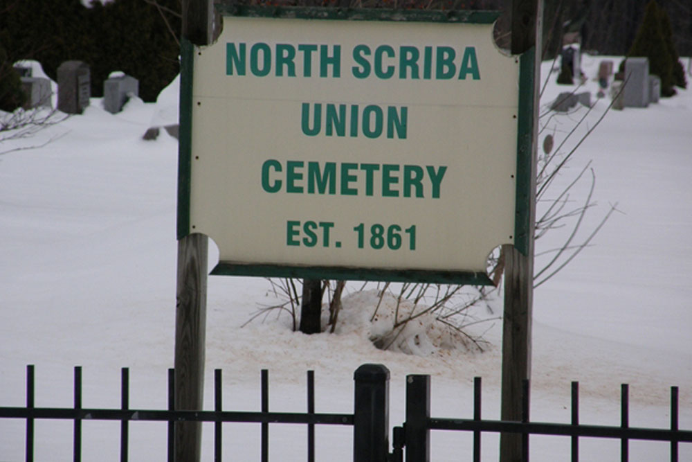 Amerikaans Oorlogsgraf North Scriba Union Cemetery #1