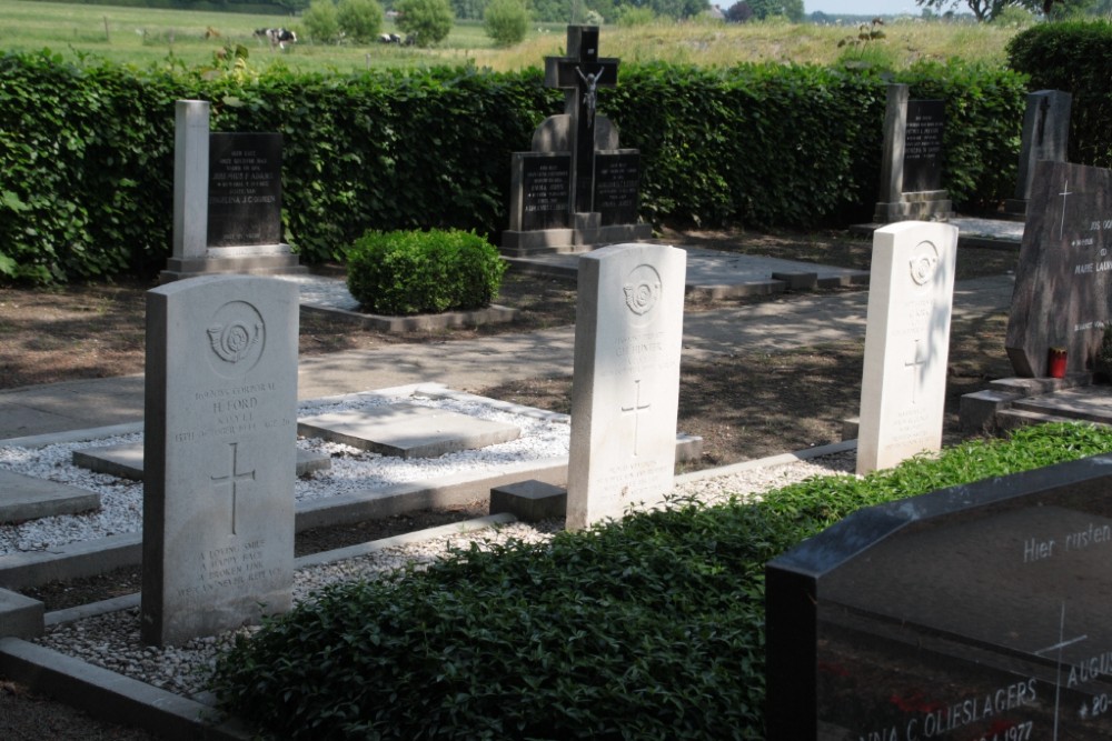 Commonwealth War Graves Roman Catholic Churchyard Ulicoten