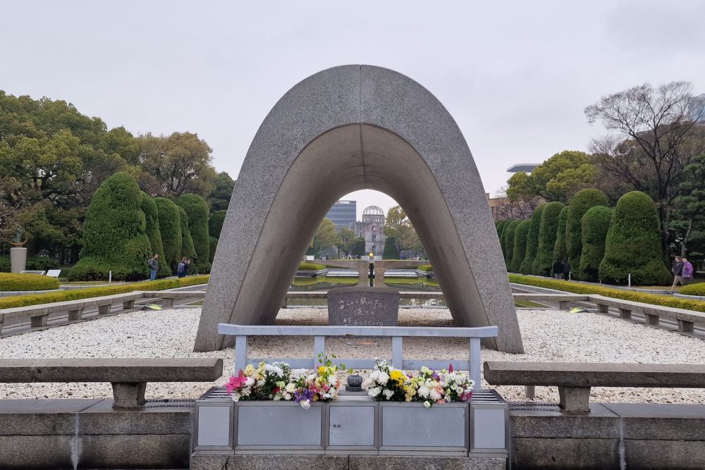 Hiroshima Memorial Cenotaph #1