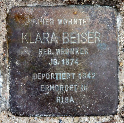 Stolpersteine Gneiststraße 8 #2