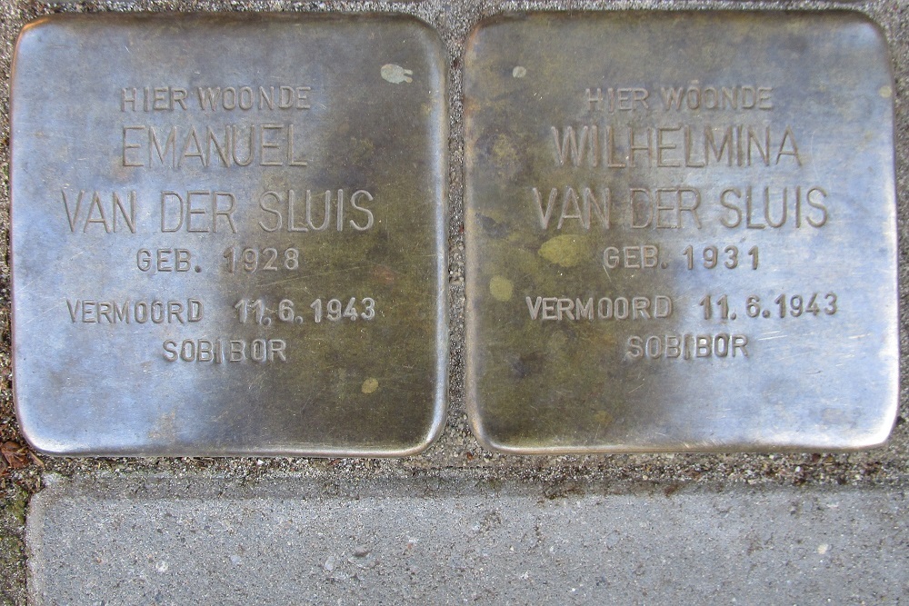 Stolpersteine Van der Does de Willeboissingel 46 #3