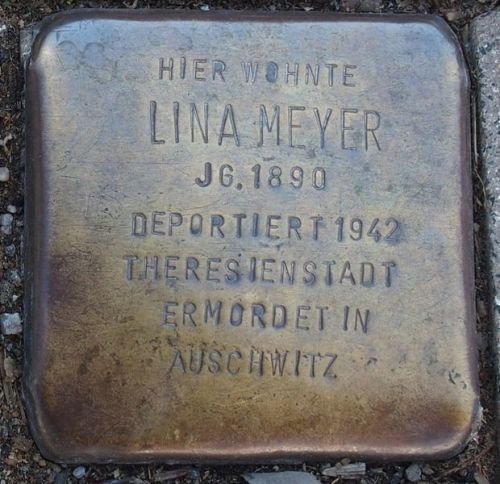 Stolpersteine Thomstrae 20 #2