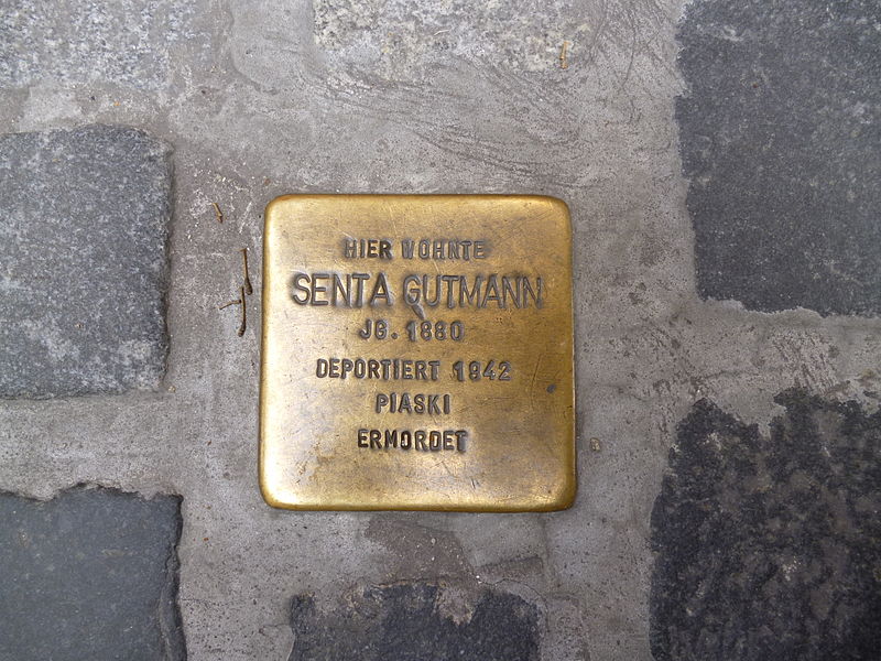 Stolperstein Obere Bachgasse 1 #1