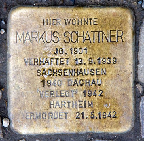 Stolpersteine Huttenstraße 71 #2