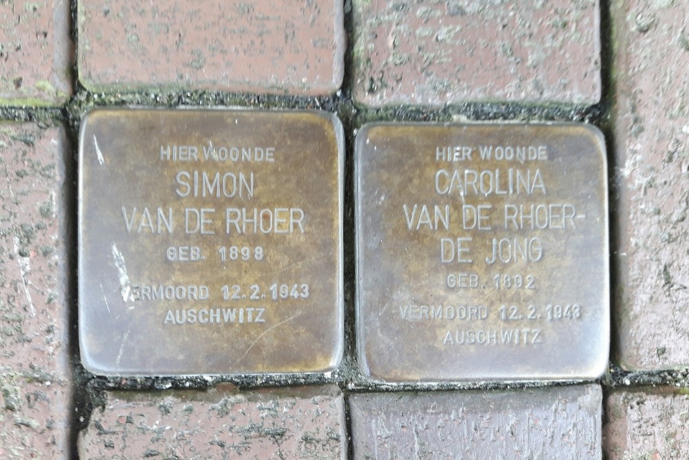 Stolpersteine Woldstraat 1 #1