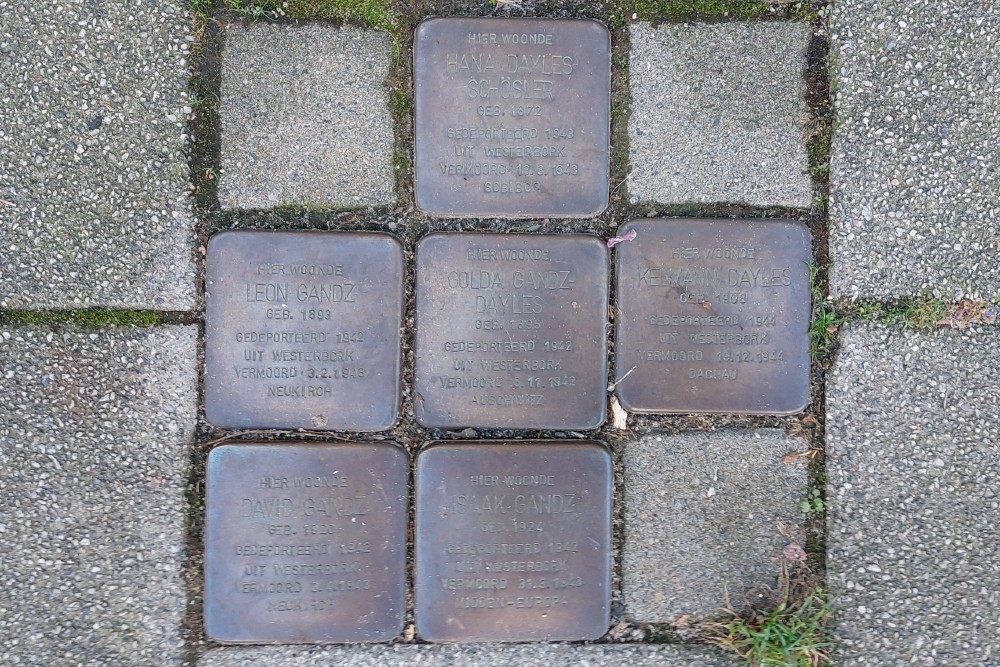 Stolpersteine Hondiusstraat 32a #3