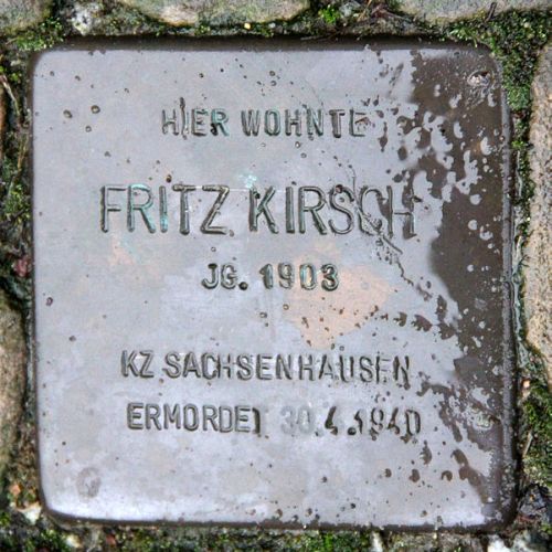 Stolpersteine Wassermannstraße 69 #2