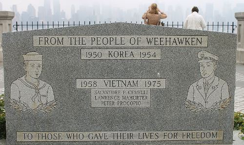 Oorlogsmonument Weehawken #1