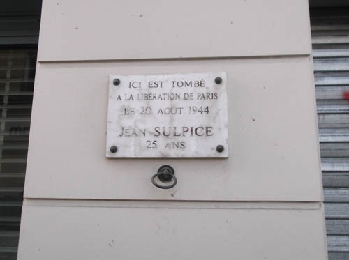 Gedenkteken Jean Sulpice #1