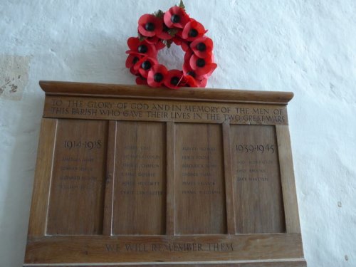 War Memorial St. Augustine Church #1