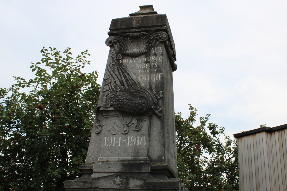 Oorlogsmonument Orcq #4