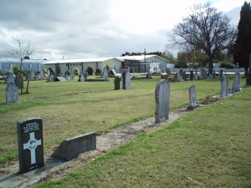 Commonwealth War Grave Rangiora Presbyterian Cemetery